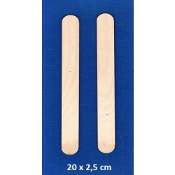 SKLEJKA #3mm Patyczek 20x2,5cm , patyczek zaokrąglony 2szt / 2828
